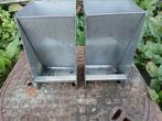 Voederbakken ( inox), Ophalen