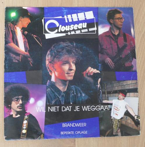 7"  Clouseau ‎– Wil Niet Dat Je Weggaat  / Brandweer, Cd's en Dvd's, Vinyl Singles, Gebruikt, Single, Nederlandstalig, 7 inch