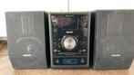 Philips Radio-cd-speler met bijhorende boxen, Audio, Tv en Foto, Luidsprekerboxen, Ophalen, Philips, Gebruikt, Overige typen