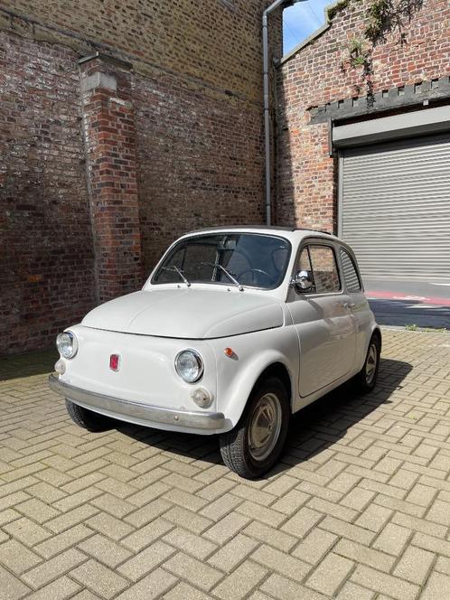 Fiat 500 L avec controle technique, Auto's, Fiat, Particulier, Benzine, Coupé, 2 deurs, Handgeschakeld, Wit, Zwart, Overige bekleding