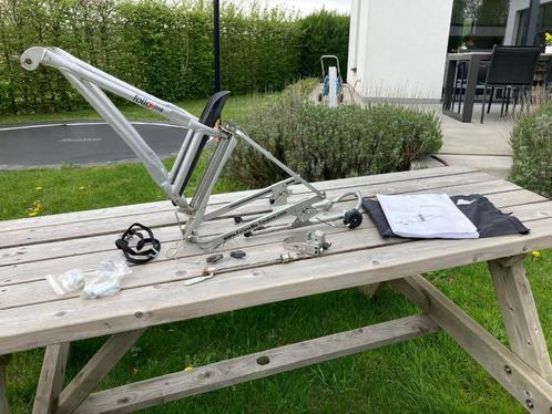 FollowMe Tandem, Fietsen en Brommers, Fietsaccessoires | Aanhangwagens en Karren, Gebruikt, Aanhangfiets, 40 tot 60 kg, Opvouwbaar