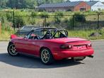 Mazda MX-5 1.6i 16v NA | Rolbar | Schroefset | Semi-slicks, Zwart, 4 cilinders, Cabriolet, Bedrijf