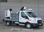 Ford Transit 130pk Hoogwerker 11meter werkhoogte Trekhaak Ai, Auto's, Bestelwagens en Lichte vracht, Stof, Euro 6, 4 cilinders