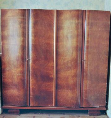 De Coene Kleerkast, model COLETTE Art Deco, Decoene Kortrijk beschikbaar voor biedingen