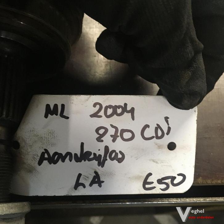 Mercedes ML 270CDI 2004 Aandrijfas Linksachter of Rechtsacht, Auto-onderdelen, Transmissie en Toebehoren, Gebruikt, Ophalen of Verzenden