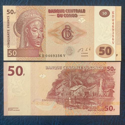 Congo - 50 Francs 2013 - Pick 97A - UNC, Timbres & Monnaies, Billets de banque | Afrique, Billets en vrac, Autres pays, Enlèvement ou Envoi
