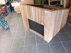 Robotmaaier garage elektrisch, thermowood ayous., Tuin en Terras, Bergingen en Tuinkasten, Ophalen, Nieuw