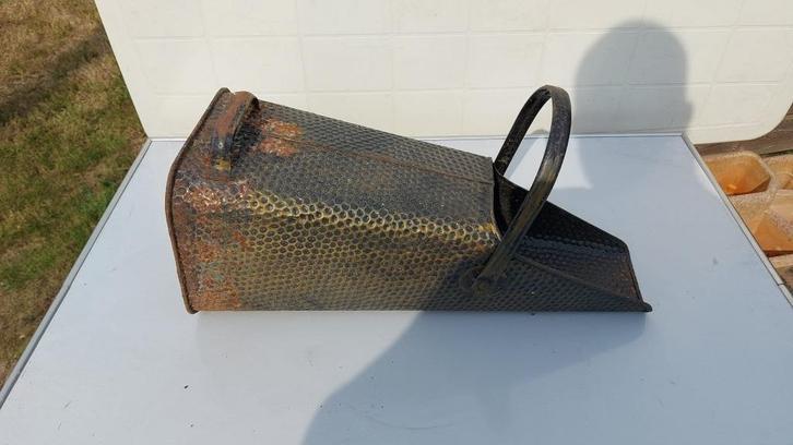 Antieke koperen kolenschep – authentiek en decoratief, Antiek en Kunst, Antiek | Brons en Koper, Koper, Ophalen