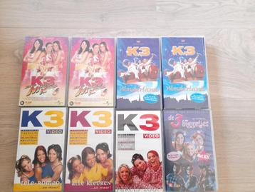 VHS Cassettes K3 beschikbaar voor biedingen