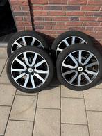 Renault twingo 3 16" velgen met continental banden, Auto-onderdelen, Banden en Velgen, Ophalen, Gebruikt, 16 inch, Banden en Velgen