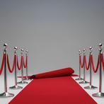 Gouden loper voor Nieuwjaar 2026 receptie, Hobby en Vrije tijd, Feestartikelen, Ophalen of Verzenden, Nieuw, Feestartikel