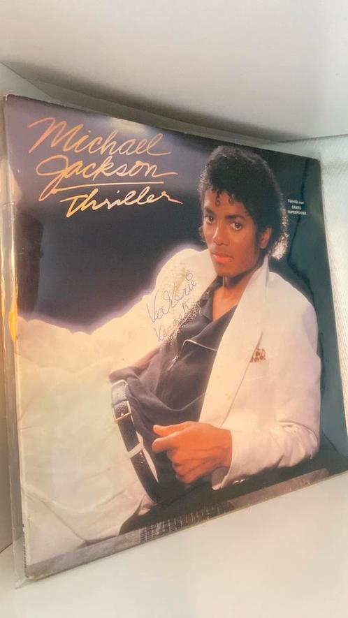 Michael Jackson – Thriller - Europe 1982, Cd's en Dvd's, Vinyl | Pop, Gebruikt, 1980 tot 2000