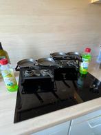 Gourmet- volledige set met brandpasta, Huis en Inrichting, Ophalen, Gebruikt, Aluminium, Overige typen