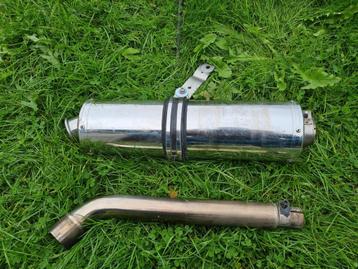 Demper universeel 48-50mm met linkpipe naar 32mm
 beschikbaar voor biedingen