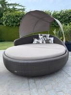 Loungebed wicker Gloster, Jardin & Terrasse, Chaises longues, Enlèvement, Comme neuf, Osier