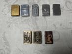 Lot zippo, Ophalen of Verzenden, Gebruikt, Aansteker