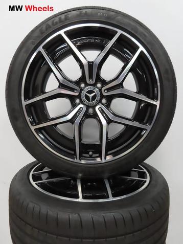 Originele Mercedes AMG 19 inch velgen E W213 met zomerbanden beschikbaar voor biedingen