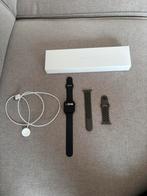 Apple watch series 8 45mm, Handtassen en Accessoires, Smartwatches, Ophalen, Gebruikt, Zwart, IOS