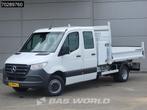 Mercedes Sprinter 514 CDI Open Laadbak met Kist Dubbel Cabin, Auto's, 2910 kg, Stof, Gebruikt, Euro 6