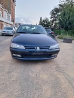 PEUGEOT 406 1.8 BENZINE RIJDT PERFECT AIRCO, Auto's, Peugeot, 4 deurs, Blauw, Grijs, Particulier