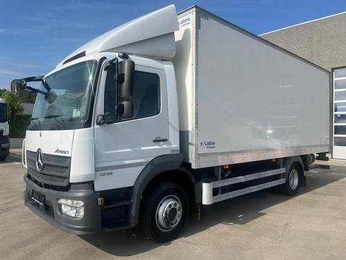 Mercedes Atego 1218 met kast van 6m20 + laadklep 2019, Auto's, Vrachtwagens, Bedrijf, Te koop, ABS, Cruise Control, Mercedes-Benz