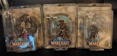 WoW figures: Tauren Shaman, Troll Priest, Undead Warlock, Verzamelen, Poppetjes en Figuurtjes, Zo goed als nieuw, Verzenden