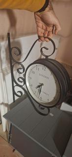 Dubbelzijdige Klok, Huis en Inrichting, Woonaccessoires | Klokken, Ophalen