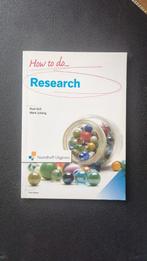 Mark Julsing - How to do research, Boeken, Ophalen of Verzenden, Zo goed als nieuw, Mark Julsing; Roel Grit