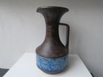 Vintage Aldo Londi Bitossi Mid Century vaas Rimini Blue, Antiek en Kunst, Ophalen of Verzenden