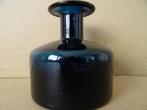 Mondgeblazen vaas blauwe mondgeblazen siervaas 10cm vintage, Huis en Inrichting, Woonaccessoires | Vazen, Blauw, Ophalen of Verzenden