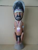 Statue en bois Papouasie-Nouvelle-Guinée Statue en bois 81cm, Antiquités & Art, Art | Art non-occidental, Enlèvement ou Envoi