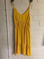 Donkergeel open kleedje (verstelbare schouderbandjes), 40, Kleding | Dames, Jurken, Maat 38/40 (M), Lola & Liza, Geel, Ophalen of Verzenden