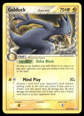 Golduck δ 43/110 - Holon Phantoms beschikbaar voor biedingen