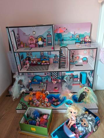 L.O.L. poppenhuis met heel veel extra's, Ophalen, Gebruikt, Poppenhuis