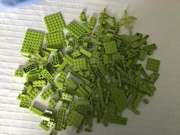 Lego lime groen onderdelen 