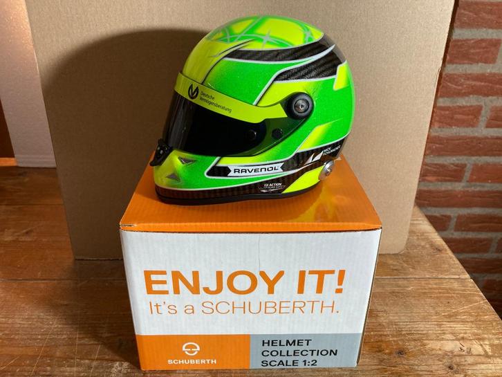 Mick Schumacher 1:2 helm 2018 F3 Champion 1/2 Prema, Verzamelen, Automerken, Motoren en Formule 1, Nieuw, Formule 1, Ophalen of Verzenden