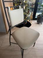 stoelen in staal lichtbeige zit, Ophalen, Overige kleuren, Metaal, Vier