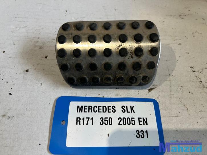MERCEDES SLK R171 rem pedaal rubber 2005-2011 A1702900182, Auto-onderdelen, Besturing, Mercedes-Benz, Gebruikt, Ophalen of Verzenden