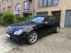 Mercedes C180 benzine, automatisch, lederen dak, pano, enz., Auto's, Automaat, Zwart, Zwart, Leder