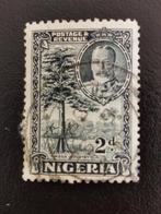 Nigeria 1936 - Koning Georg V en boom, Postzegels en Munten, Postzegels | Afrika, Ophalen of Verzenden, Nigeria, Gestempeld