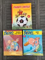 Strips (Biebel, Pinanti United), Meerdere stripboeken, Ophalen of Verzenden, Zo goed als nieuw