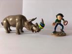 Gaston et le rhinocéros pixi, Tintin