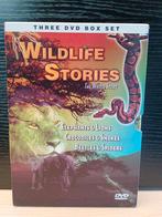 3 DVD-BOX "WILDLIFE STORIES", Alle leeftijden, Boxset, Natuur, Ophalen of Verzenden