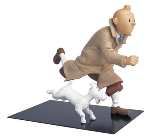 Tintin & Milou courant / Année de production: 1998 / 1000 €, Collections, Statues & Figurines, Neuf, Autres types, Enlèvement ou Envoi