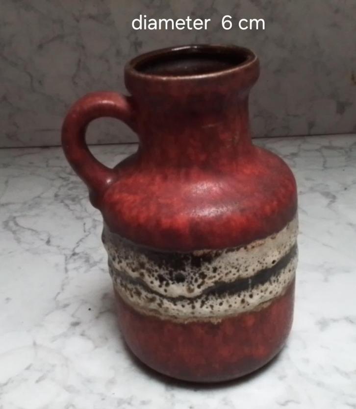 Vintage Scheurich vaas, Antiek en Kunst, Antiek | Keramiek en Aardewerk, Verzenden