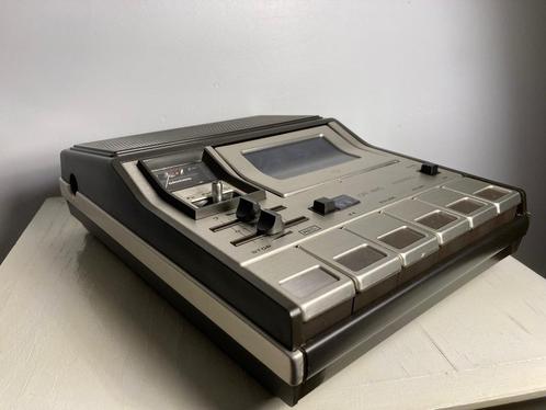 Grundig CR 485a cassette tape recorder cassettespeler 1980, Audio, Tv en Foto, Cassettedecks, Enkel, Tape counter, Ophalen of Verzenden