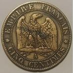 Frankrijk Keizer Napoleon III (1852 - 1870) 5 centimes 1861A, Frankrijk, Ophalen of Verzenden, Losse munt