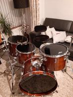 Tama Superstar Mahogany + verzameling cymbalen, Muziek en Instrumenten, Drumstellen en Slagwerk, Ophalen, Gebruikt