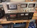 Sony tape deck en Sanyo .voor opmaak, Audio, Tv en Foto, Cassettedecks, Ophalen of Verzenden, Sony