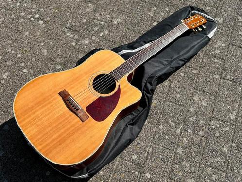 Fender 2015 CD-320 ASCE NAT Naturel, Muziek en Instrumenten, Snaarinstrumenten | Gitaren | Akoestisch, Zo goed als nieuw, Western- of Steelstringgitaar